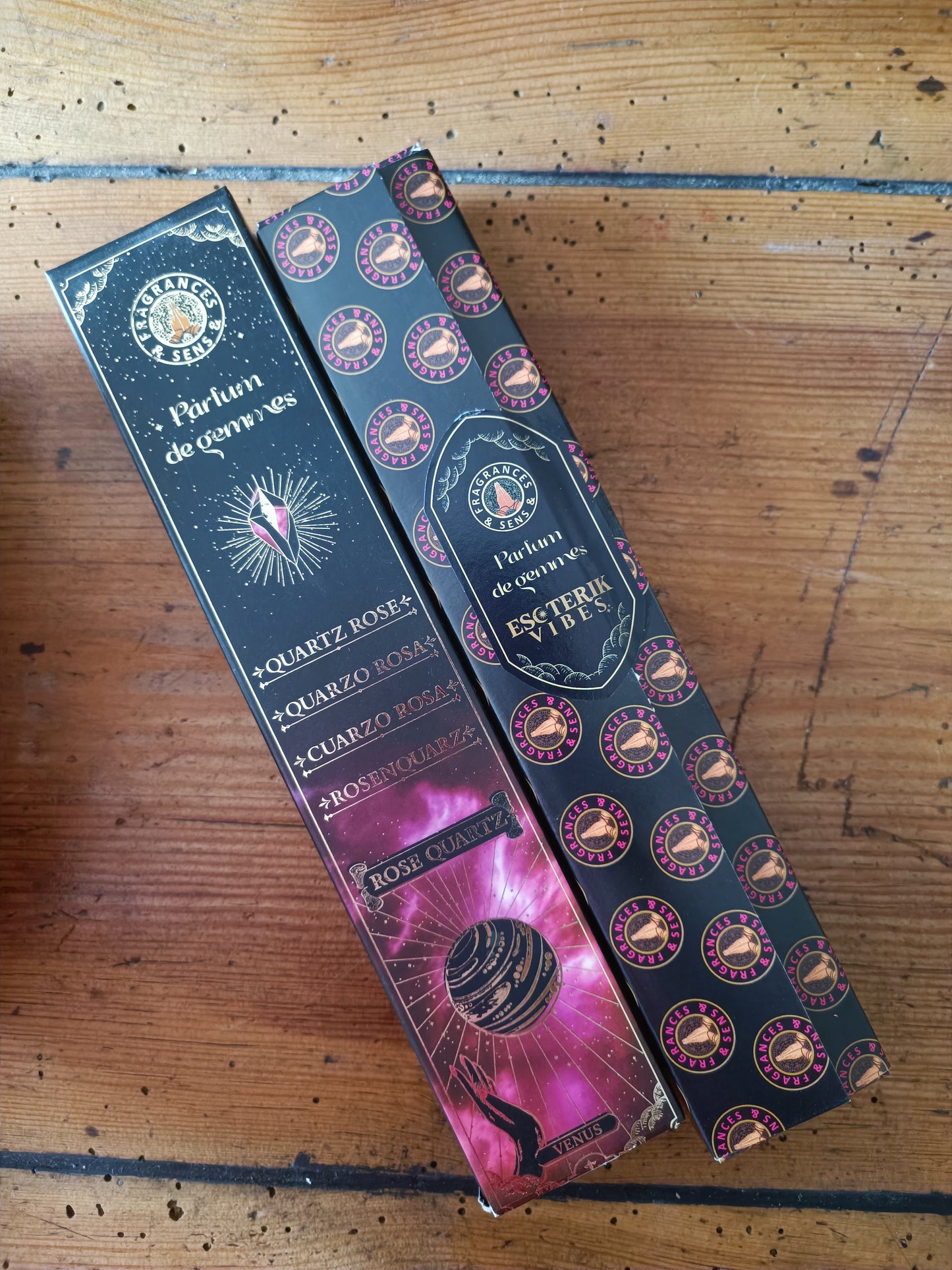 Encens Parfum de Gemmes - Quartz Rose