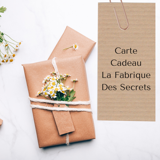 Carte Cadeau La Fabrique Des Secrets